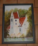 Peinture  du “ Spaans Dak “ à “Zoet Water “ à Oud- Heverlee, Enlèvement