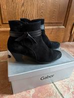 Lage hakken botjes, Comme neuf, Enlèvement, Chaussures basses, Noir