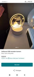 Veilleuse ramadan mubarak, Enlèvement ou Envoi