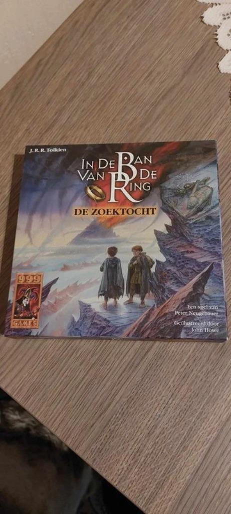 In de ban van de Ring : De Zoektocht, Hobby en Vrije tijd, Gezelschapsspellen | Bordspellen, Zo goed als nieuw, Verzenden