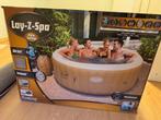 Opblaasbare jacuzzi voor 4 personen, Tuin en Terras, Jacuzzi's, Ophalen, Gebruikt, Grondzeil, Opblaasbaar