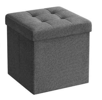 Poef opbergbox grijs Nieuw - 2 voor 30 euro beschikbaar voor biedingen