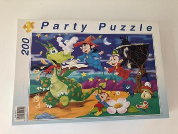 Party Puzzle 200st. Fantasy World 39x28,5cm beschikbaar voor biedingen