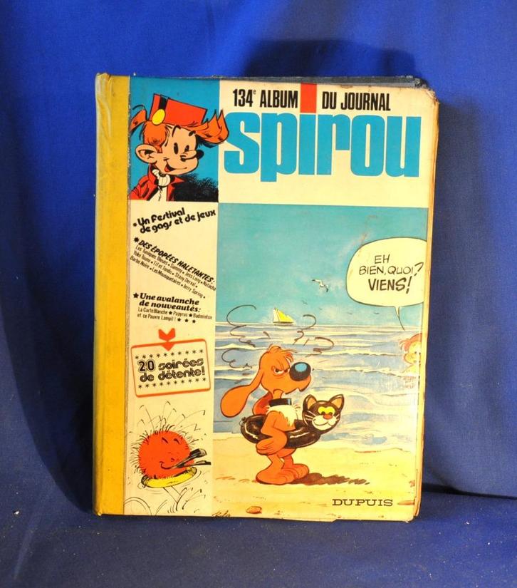 reliure album journal de spirou n134 année1974 (x2038), Livres, Journaux & Revues, Utilisé, Autres types, Enlèvement ou Envoi