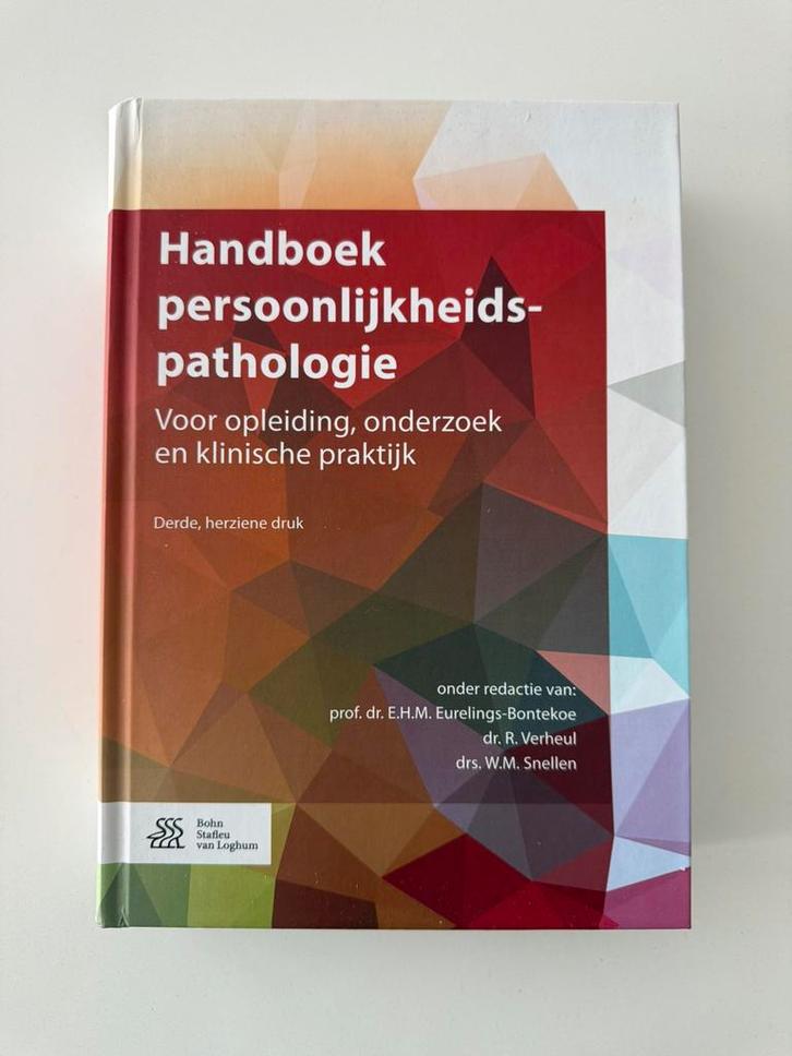 Handboek persoonlijkheidspathologie, Boeken, Psychologie, Zo goed als nieuw, Ophalen