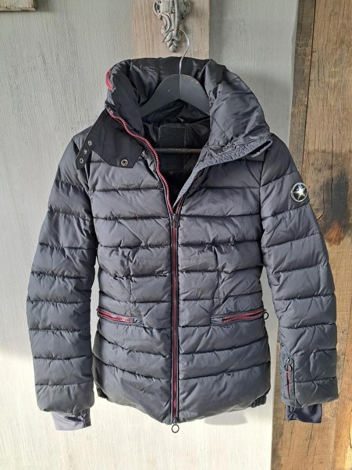 Blackhills Airforce jas, Kleding | Dames, Jassen | Winter, Zo goed als nieuw, Maat 36 (S), Zwart, Ophalen of Verzenden