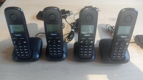 Draagbare telefoonset 4 toestellen, Telecommunicatie, Vaste telefoons | Handsets en Draadloos, Zo goed als nieuw, 4 handsets of meer