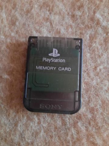 Originele Sony PS1 Memorycard – Grijs (1 stuk) beschikbaar voor biedingen