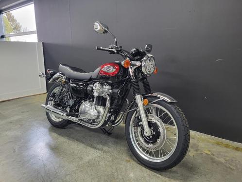 KAWASAKI W 800 UIT VOORRAAD BESCHIKBAAR (A2) (4J GARANTIE), Motoren, Motoren | Kawasaki, Bedrijf, Naked bike, 12 t/m 35 kW, 2 cilinders