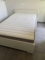 Lit ikea complet matelas cadre de lit et sommier, Comme neuf, Enlèvement ou Envoi