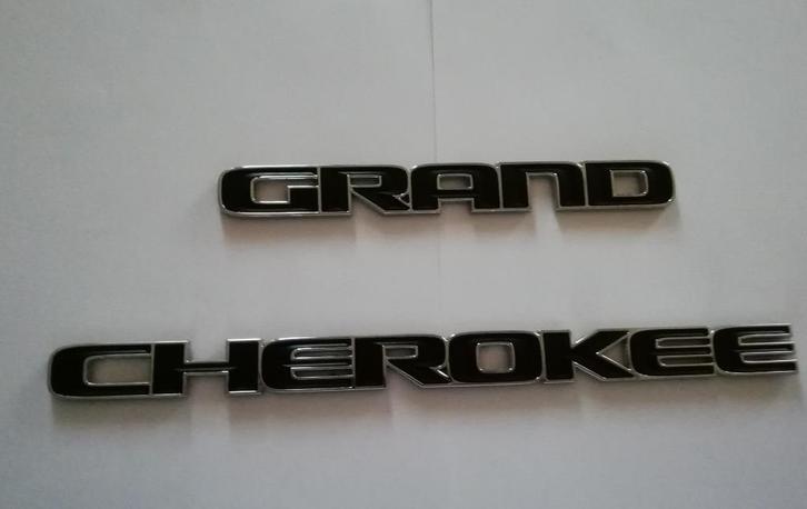 Logo van Jeep Grand Cherokee, Auto-onderdelen, Overige Auto-onderdelen, Jeep, Gebruikt, Ophalen of Verzenden