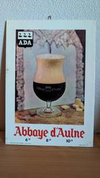 Abbaye d'aulne Carton publicitaire, Ophalen of Verzenden, Gebruikt, Overige typen