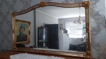 Grote vintage spiegel (de knudt)