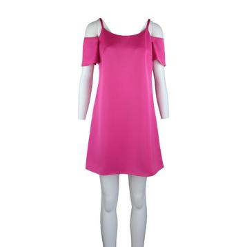 Verysimple - nieuwe roze jurk met open schouders - maat XS