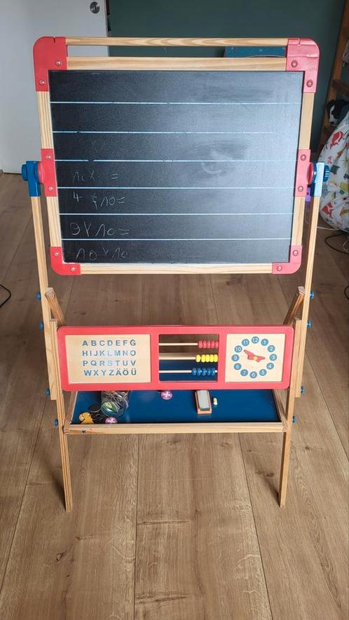 Tableau chevalet noir et blanc, Kinderen en Baby's, Speelgoed | Educatief en Creatief, Gebruikt, Ophalen