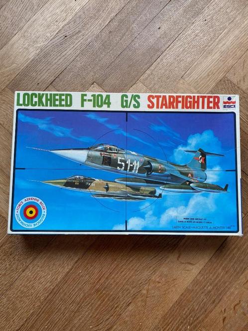 F-104 G/S STARFIGHTER - BELGIAN AIR FORCE - 1:48, Hobby & Loisirs créatifs, Modélisme | Avions & Hélicoptères, Neuf, Avion, Plus grand que 1:72