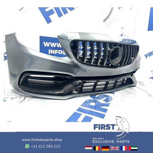 C205 C63s CARBON VOORBUMPER AMG FACELIFT A2058804701 BUMPER, Auto-onderdelen, Carrosserie, Bumper, Mercedes-Benz, Voor, Gebruikt