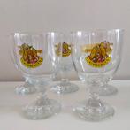 3 bierglazen Grimbergen bier brouwerij biermerk glas, Verzamelen, Ophalen of Verzenden, Bierglas