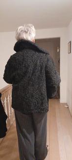 echte astrakan jas, Kleding | Dames, Ophalen of Verzenden, Gedragen, Maat 42/44 (L), Zwart