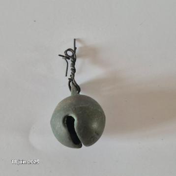 Oude koperen bel, 20 mm, in perfect werkende staat  beschikbaar voor biedingen