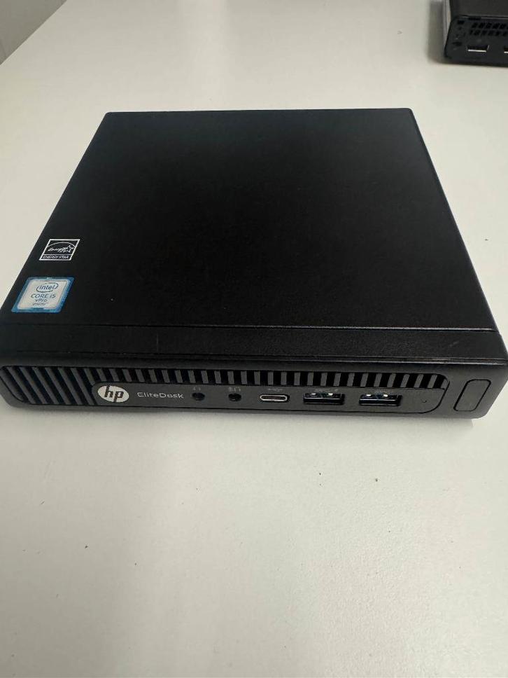 HP Elitedesk 800 G2 Mini desktop, Computers en Software, Desktop Pc's, Zo goed als nieuw, 2 tot 3 Ghz, SSD, 8 GB, Met videokaart
