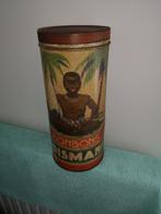 candy tin box met black boy jaar 1920, Ophalen of Verzenden, Gebruikt, Suiker, Overige merken