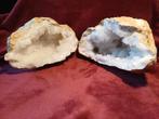 Grande géode à quartz - cristal de roche - accroche-regard, Enlèvement ou Envoi, Minéral