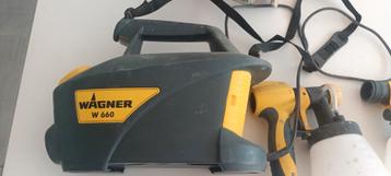 wagner w660 verfspuit beschikbaar voor biedingen