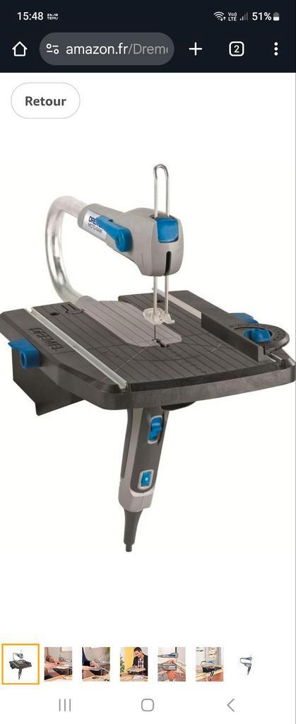 Scie à chantourner Dremel, Bricolage & Construction, Outillage | Scies mécaniques, Comme neuf, Enlèvement