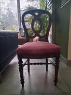 Set van 3 antieke salonstoelen ca. 1900 – mahonie – handgebo, Ophalen