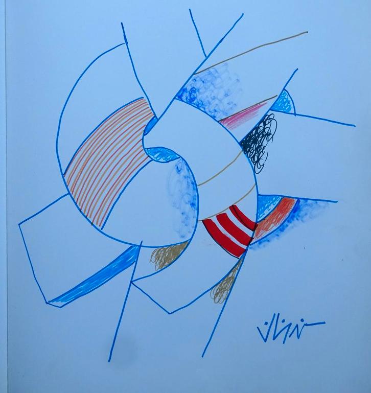 Georges Collignon, originele tekening, Antiquités & Art, Art | Dessins & Photographie, Enlèvement ou Envoi