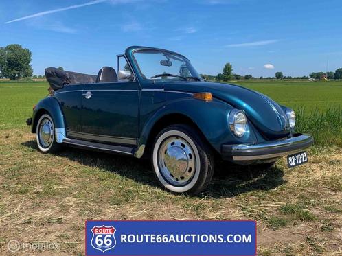 Volkswagen Beetle Cabriolet | 1974 | Route 66 Auctions, Auto's, Oldtimers, Bedrijf, Te koop, Volkswagen, Benzine, Overige carrosserie