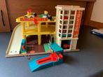 FisherPrice garage vintage, Kinderen en Baby's, Ophalen, Gebruikt, Speelset