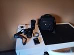 Canon 450D camera: Incl. 2 lenzen, accu, lader, kabels 8gb.., Audio, Tv en Foto, Fotocamera's Digitaal, Ophalen, Zo goed als nieuw