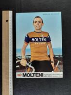 postkaart wielrennen Molteni, Ophalen of Verzenden, 1960 tot 1980, Ongelopen, Sport en Spel