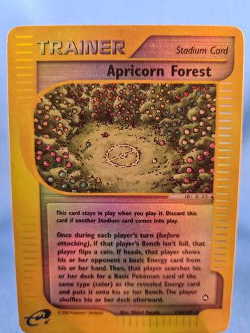 Apricorn Forest 118/147 - Aquapolis (Reverse Holo) beschikbaar voor biedingen