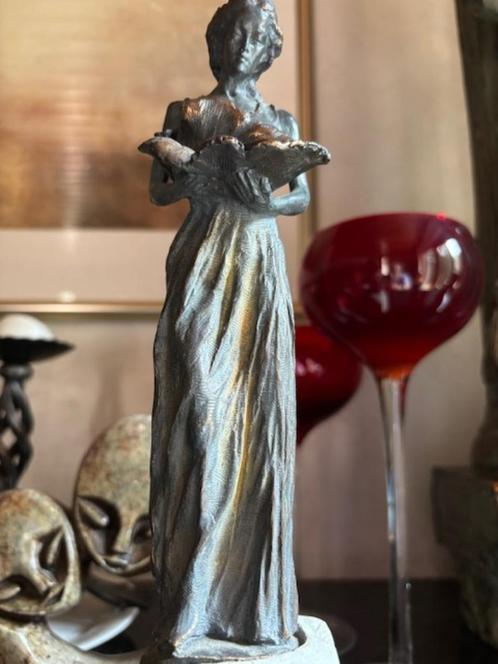Bronzen beeldje JOAO MIRO, Antiek en Kunst, Antiek | Brons en Koper, Brons, Ophalen