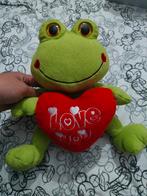 Peluche grenouille, Kinderen en Baby's, Speelgoed | Knuffels en Pluche, Ophalen of Verzenden, Zo goed als nieuw, Kikker