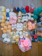 Wol: veel bollen van verschillende kleuren en diktes, Ophalen, Nieuw, Breien of Haken, Wol of Garen