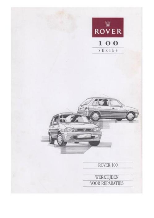 Rover 100 series manual, Auto diversen, Handleidingen en Instructieboekjes, Ophalen of Verzenden