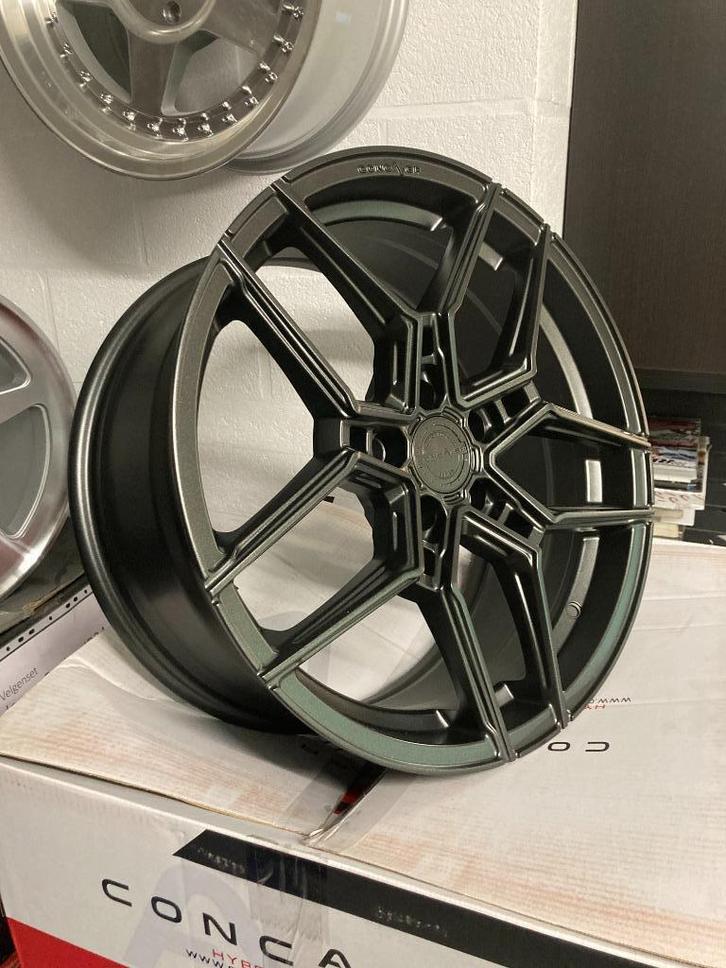 Velgenset Concaver CVR5 19x8,5 ET45 5x112 Carbon Graphite, Auto-onderdelen, Banden en Velgen, Velg(en), 19 inch, Nieuw, Ophalen of Verzenden