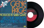 Soul 45: Gene Page – All Our Dreams Are Coming True, 7 inch, Single, Ophalen of Verzenden, Zo goed als nieuw