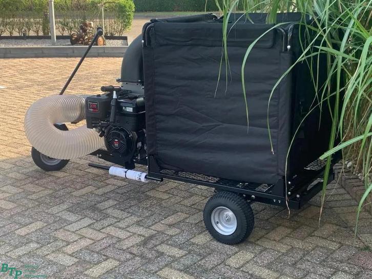 BTP Bladzuiger Jansen LS-700, trekdissel, loofzuiger op kar, Zakelijke goederen, Machines en Bouw | Tuin, Park en Bosbouw, Bladblazer