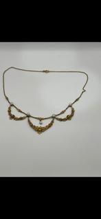 Collier Belle Époque en or 18K.j’achète aussi 88€g18k, Antiquités & Art, Antiquités | Argent & Or, Enlèvement ou Envoi, Or