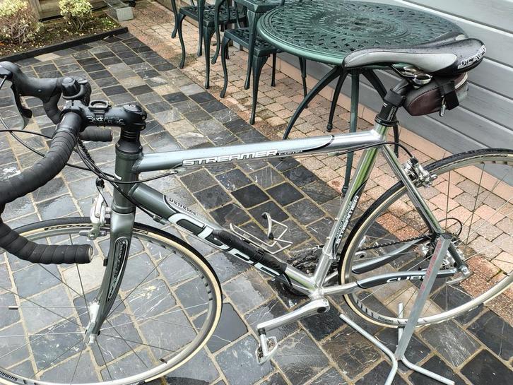 Cube streamer Racefiets Ultegra triple 56 CM in zeer goede s, Fietsen en Brommers, Fietsen | Heren | Sportfietsen en Toerfietsen