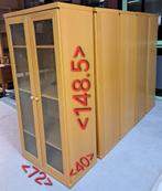 Vitrinekasten ikea 5 stuks voor 150 euro aub, Huis en Inrichting, Kasten | Vitrinekasten, Ophalen, Met plank(en), Glas, 100 tot 150 cm