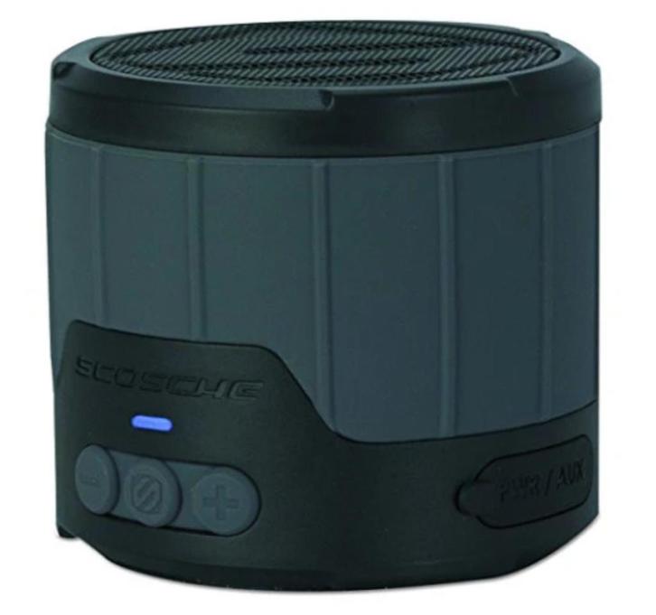 Scosche BTBTLMGY – grijze Bluetooth speaker, Audio, Tv en Foto, Luidsprekerboxen, Nieuw, Overige typen, Ophalen of Verzenden