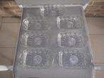 1 set van 7 glazen schalen, Ophalen of Verzenden, Nieuw, Glas, Kom(men)