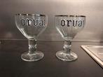 Orval glazen 2 stuks, Verzamelen, Ophalen of Verzenden, Zo goed als nieuw