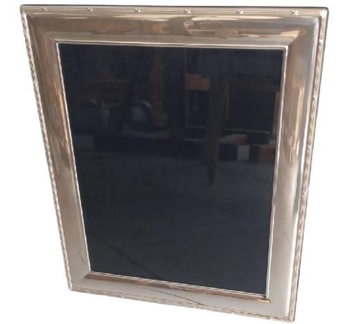 grote silverplated fotokader, Antiek en Kunst, Curiosa en Brocante, Ophalen